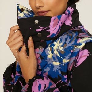 Peter Som Collective floral puffer coat NWOT Brand New Still in packaging😍